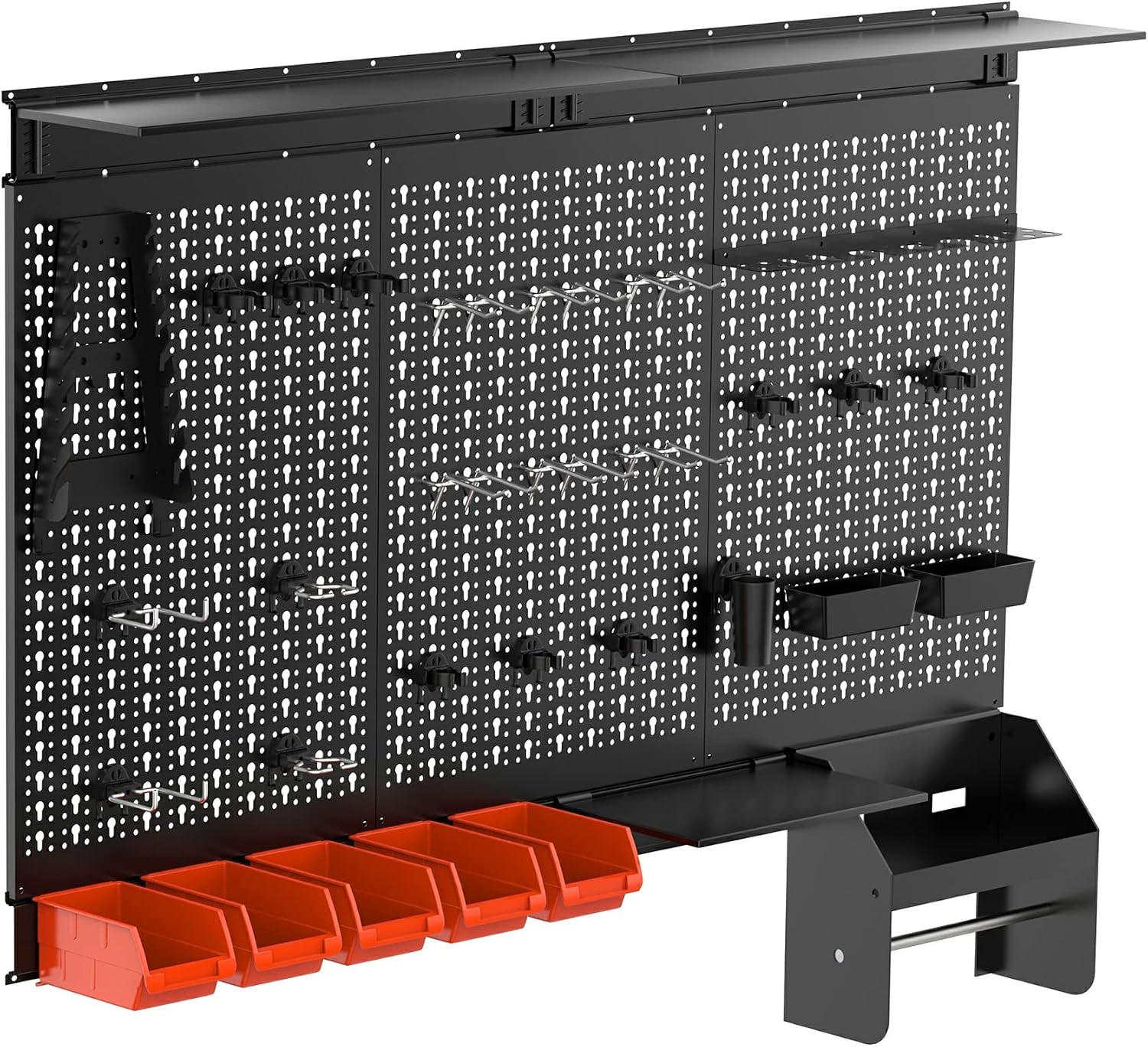 Workshop Tools Board - Zestaw paneli ściennych z metalową płytą