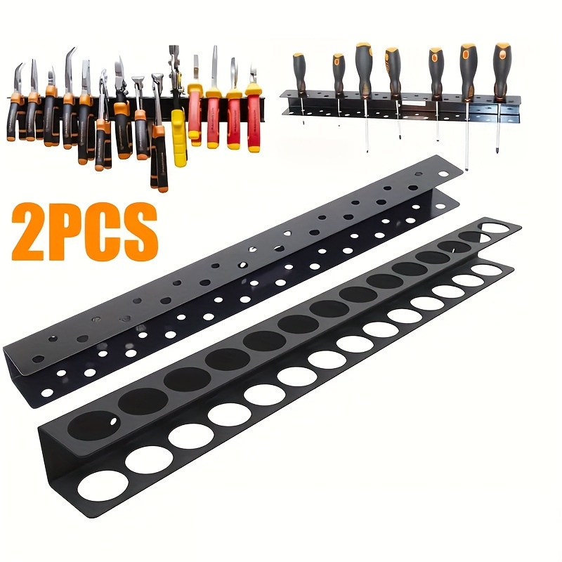 Workshop Tools Display - Stalowy uchwyt ścienny na śrubokręty i