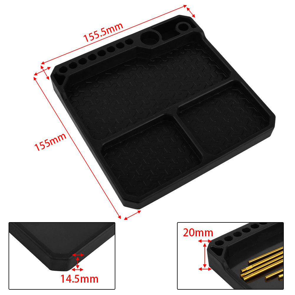Magnetyczna silikonowa tacka n – Magnetic Parts Tray recenzja i cena