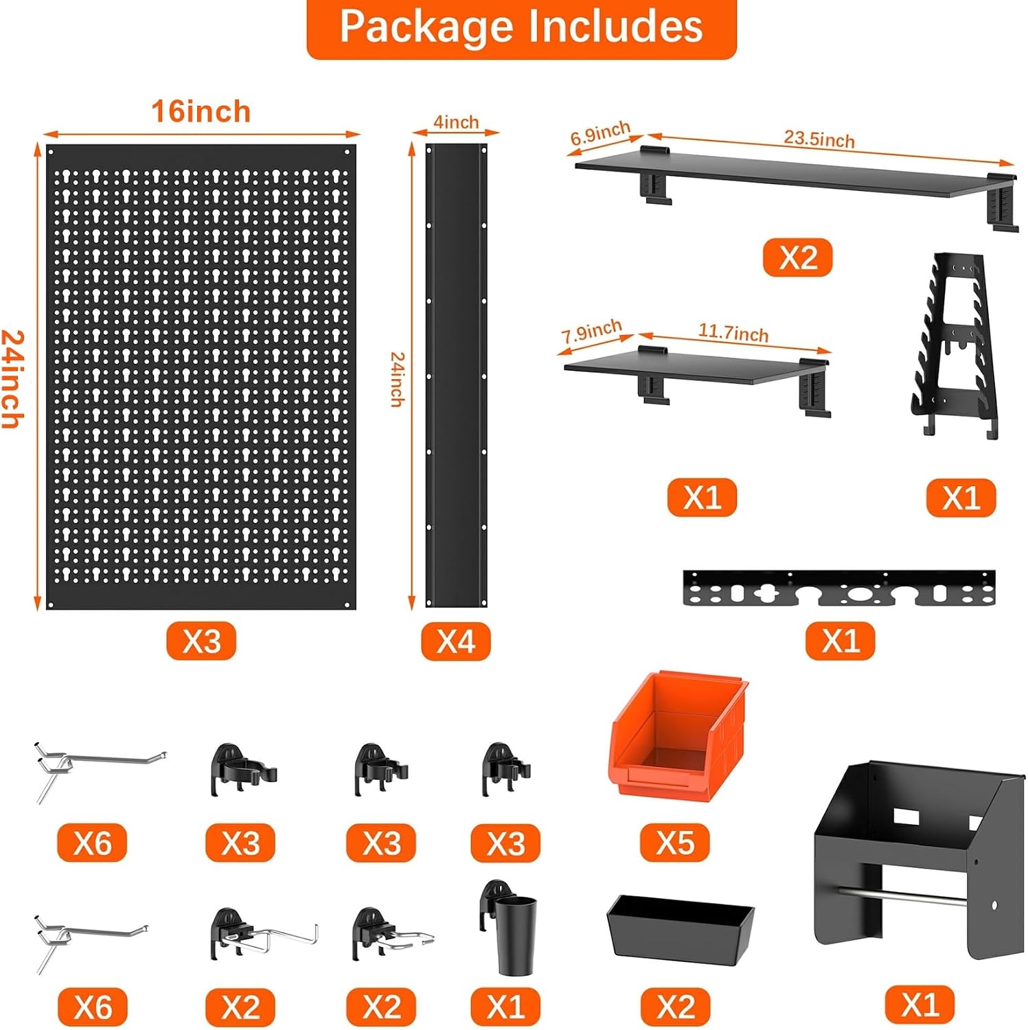 Zestaw paneli ściennych z meta – Workshop Tools Board recenzja i cena