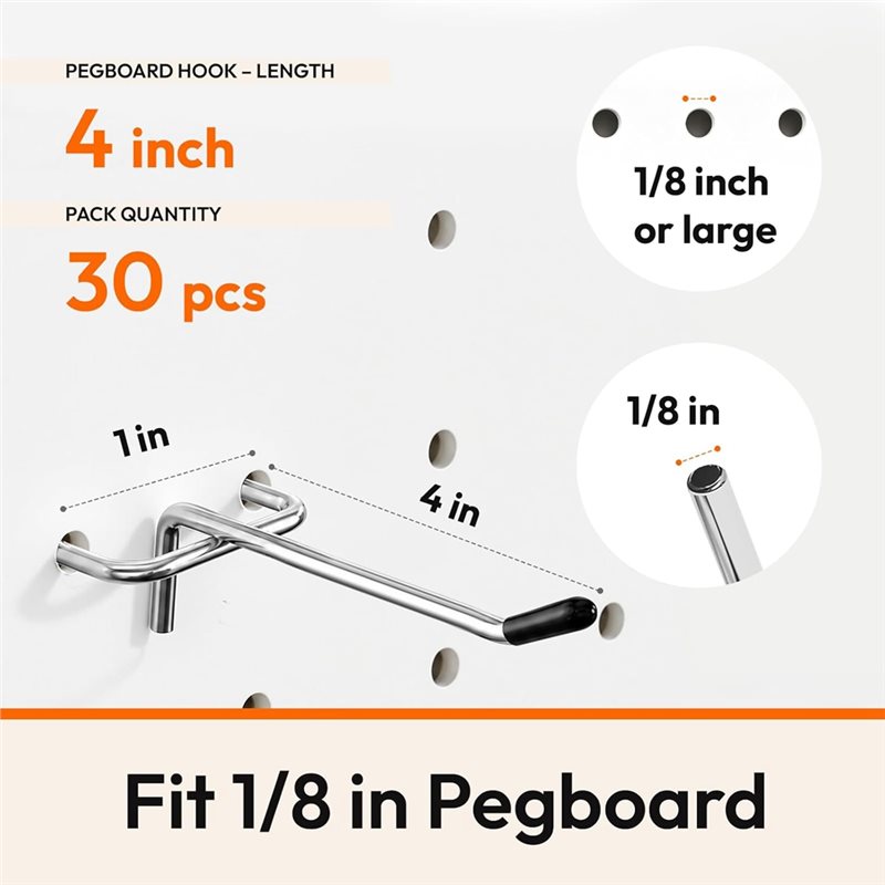 Haczyki do paneli perforowanyc – Workshop Tools Board recenzja i cena