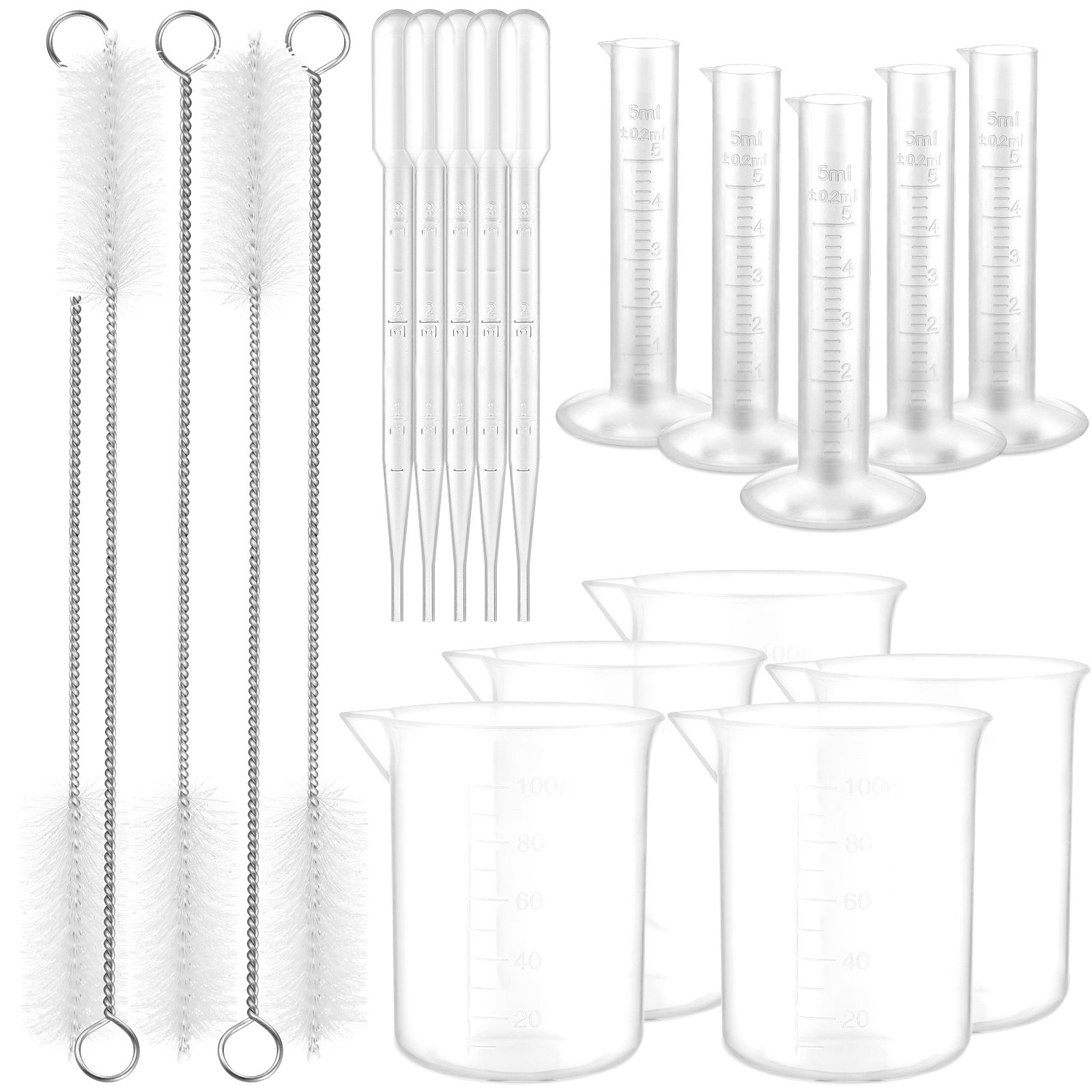 1 zestaw plastikowych cylindró – Tools Youtube recenzja i cena