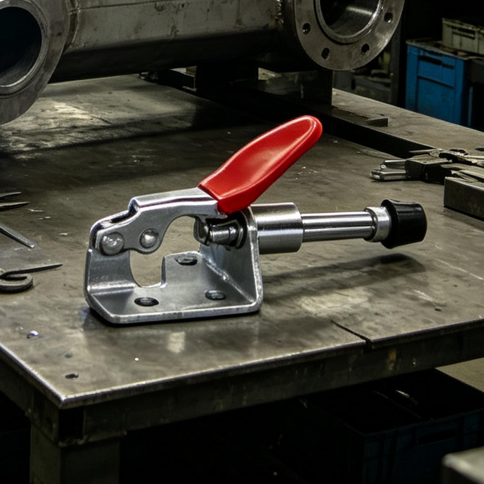 Zacisk dźwigniowy poziomy 45kg – Tools For Garage Workshop recenzja i cena