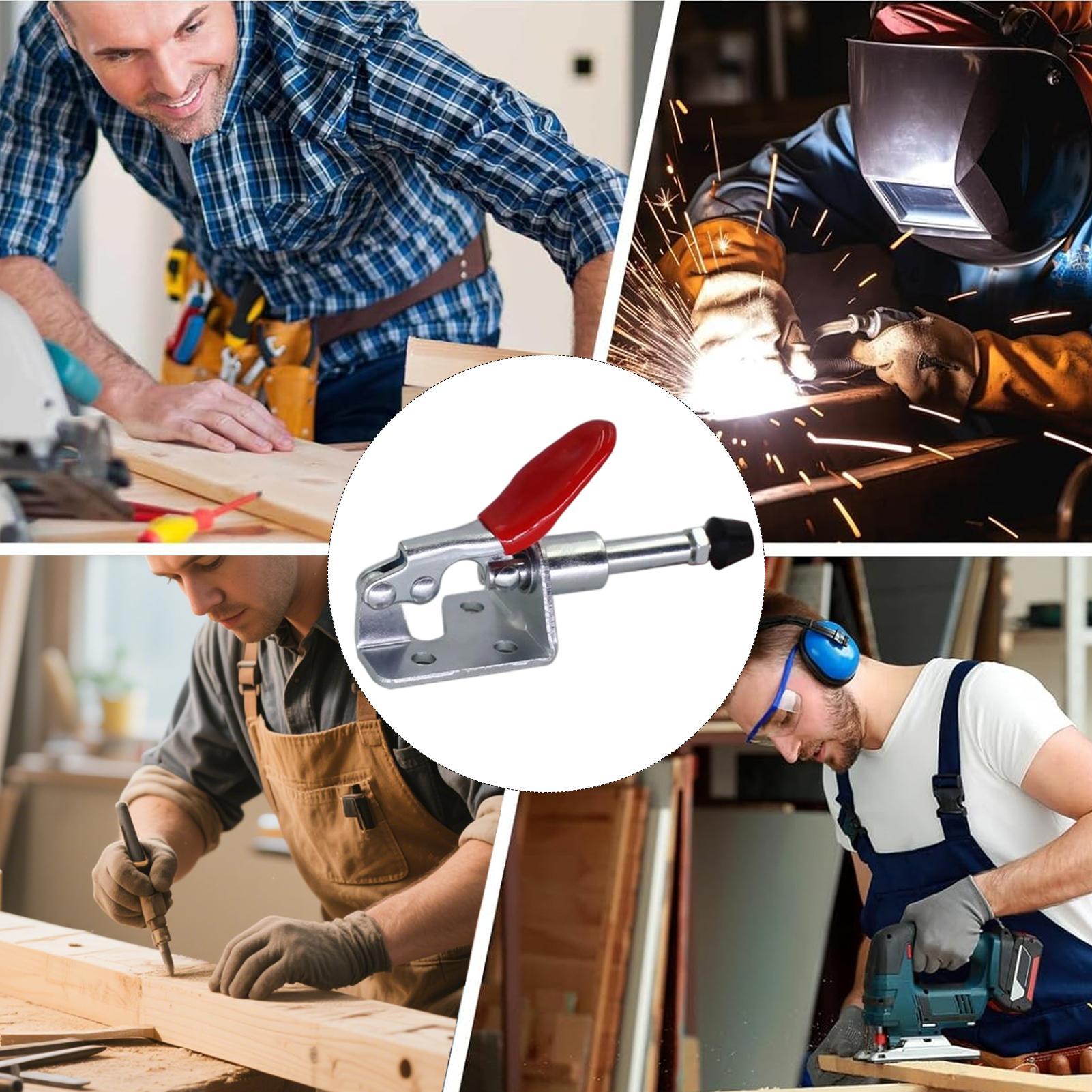 Zacisk dźwigniowy poziomy 45kg – Tools For Garage Workshop recenzja i cena
