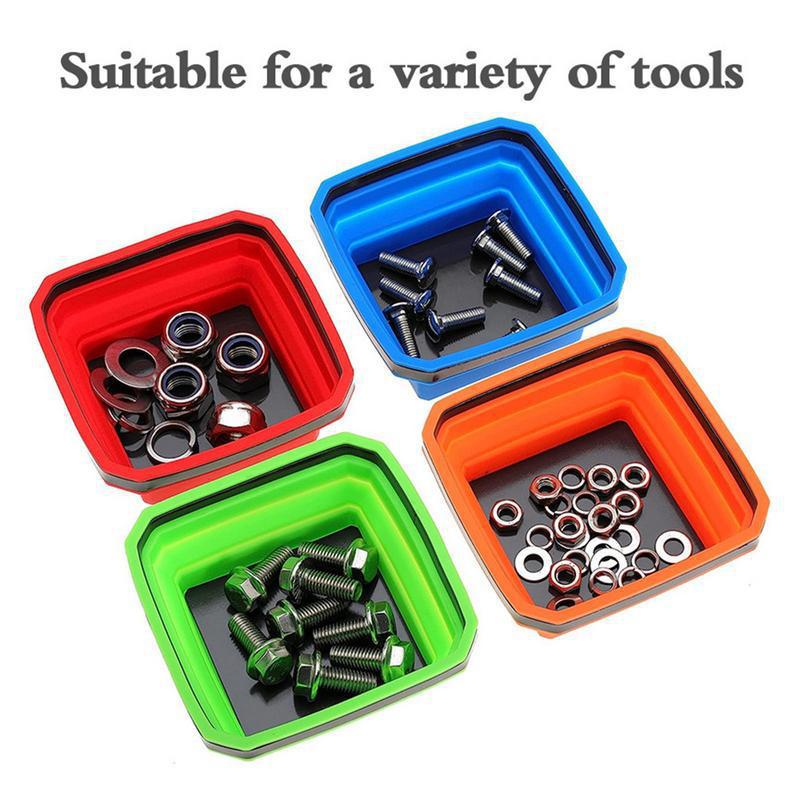 Kolorowa kwadratowa silikonowa – Magnetic Parts Tray recenzja i cena